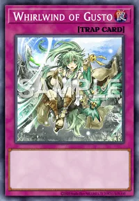 Whirlwind of Gusto, Yu-Gi-Oh! card, TRAP