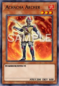 Achacha Archer, Yu-Gi-Oh! card, FIRE
