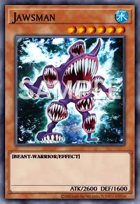 Jawsman, Yu-Gi-Oh! card, WATER