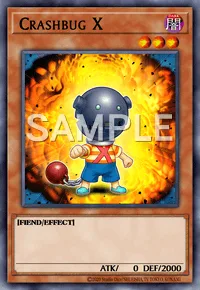 Crashbug X, Yu-Gi-Oh! card, DARK