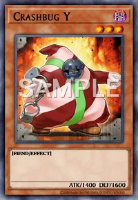 Crashbug Y, Yu-Gi-Oh! card, DARK
