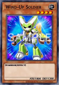 Wind-Up Soldier, Yu-Gi-Oh! card, EARTH