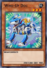 Wind-Up Dog, Yu-Gi-Oh! card, EARTH