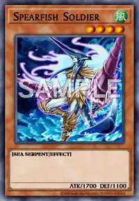 Spearfish Soldier, Yu-Gi-Oh! card, WIND