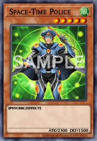 Space-Time Police, Yu-Gi-Oh! card, WIND