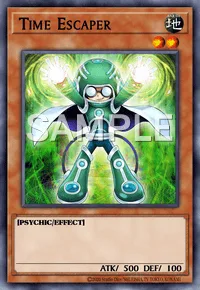 Time Escaper, Yu-Gi-Oh! card, EARTH