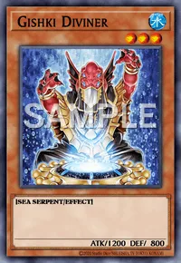 Gishki Diviner, Yu-Gi-Oh! card, WATER