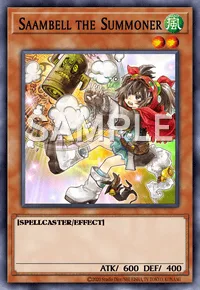 Saambell the Summoner, Yu-Gi-Oh! card, WIND