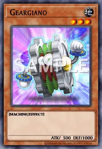 Geargiano, Yu-Gi-Oh! card, EARTH