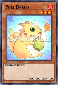 Poki Draco, Yu-Gi-Oh! card, FIRE