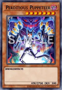Perditious Puppeteer, Yu-Gi-Oh! card, DARK
