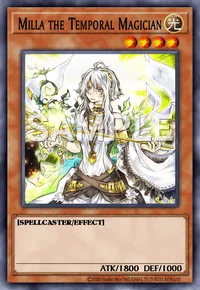 Milla the Temporal Magician, Yu-Gi-Oh! card, LIGHT