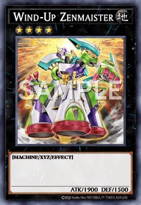 Wind-Up Zenmaister, Yu-Gi-Oh! card, EARTH