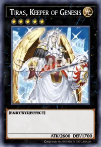 Tiras, Keeper of Genesis, Yu-Gi-Oh! card, LIGHT