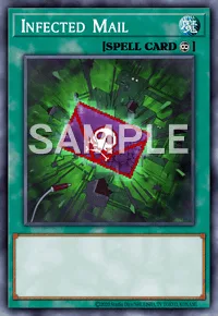Infected Mail, Yu-Gi-Oh! card, SPELL