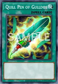 Quill Pen of Gulldos, Yu-Gi-Oh! card, SPELL