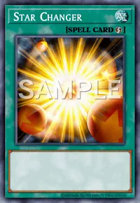Star Changer, Yu-Gi-Oh! card, SPELL