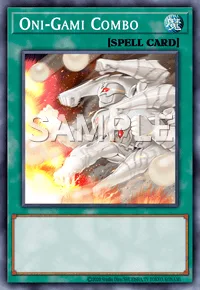 Oni-Gami Combo, Yu-Gi-Oh! card, SPELL