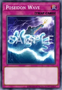 Poseidon Wave, Yu-Gi-Oh! card, TRAP