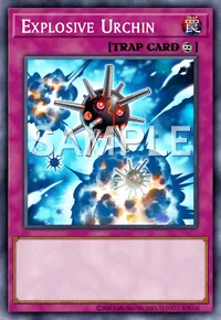Explosive Urchin, Yu-Gi-Oh! card, TRAP