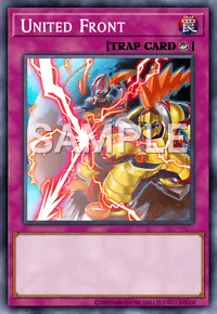 United Front, Yu-Gi-Oh! card, TRAP