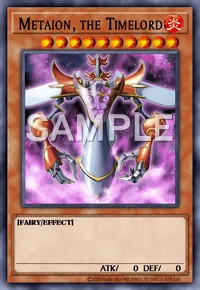 Metaion, the Timelord, Yu-Gi-Oh! card, FIRE
