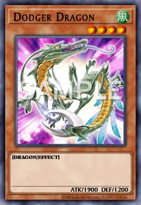 Dodger Dragon, Yu-Gi-Oh! card, WIND