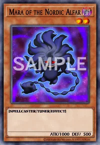 Mara of the Nordic Alfar, Yu-Gi-Oh! card, DARK