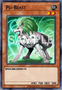 Psi-Beast, Yu-Gi-Oh! card, EARTH