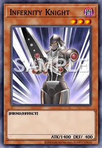 Infernity Knight, Yu-Gi-Oh! card, DARK