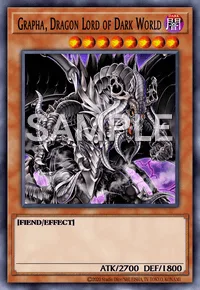 Grapha, Dragon Lord of Dark World, Yu-Gi-Oh! card, DARK