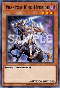Phantom King Hydride, Yu-Gi-Oh! card, DARK