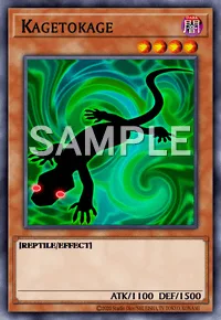 Kagetokage, Yu-Gi-Oh! card, DARK