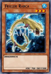 Friller Rabca, Yu-Gi-Oh! card, WATER