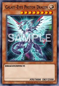 Galaxy-Eyes Photon Dragon, Yu-Gi-Oh! card, LIGHT
