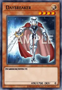 Daybreaker, Yu-Gi-Oh! card, LIGHT
