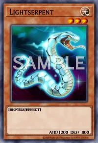 Lightserpent, Yu-Gi-Oh! card, LIGHT