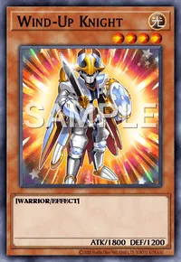 Wind-Up Knight, Yu-Gi-Oh! card, LIGHT