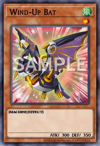 Wind-Up Bat, Yu-Gi-Oh! card, WIND