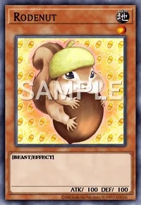 Rodenut, Yu-Gi-Oh! card, EARTH
