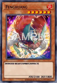 Fenghuang, Yu-Gi-Oh! card, FIRE