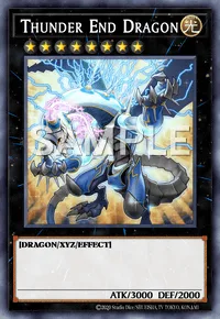 Thunder End Dragon, Yu-Gi-Oh! card, LIGHT