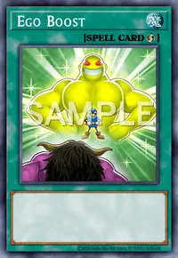 Ego Boost, Yu-Gi-Oh! card, SPELL