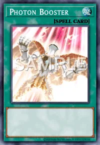 Photon Booster, Yu-Gi-Oh! card, SPELL