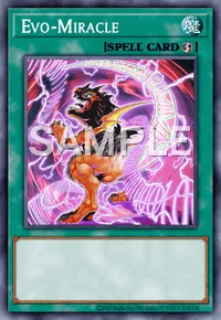 Evo-Miracle, Yu-Gi-Oh! card, SPELL