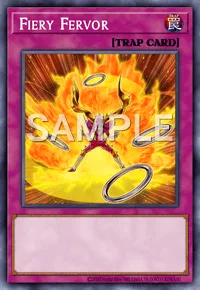 Fiery Fervor, Yu-Gi-Oh! card, TRAP