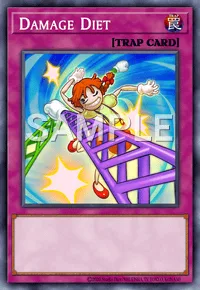 Damage Diet, Yu-Gi-Oh! card, TRAP