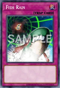 Fish Rain, Yu-Gi-Oh! card, TRAP