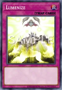 Lumenize, Yu-Gi-Oh! card, TRAP
