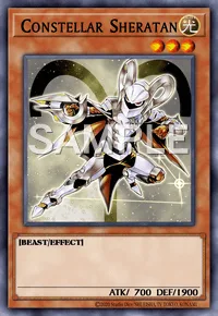 Constellar Sheratan, Yu-Gi-Oh! card, LIGHT